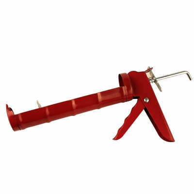 Construction Tools Rubber Handle Skeleton Caulking Gun